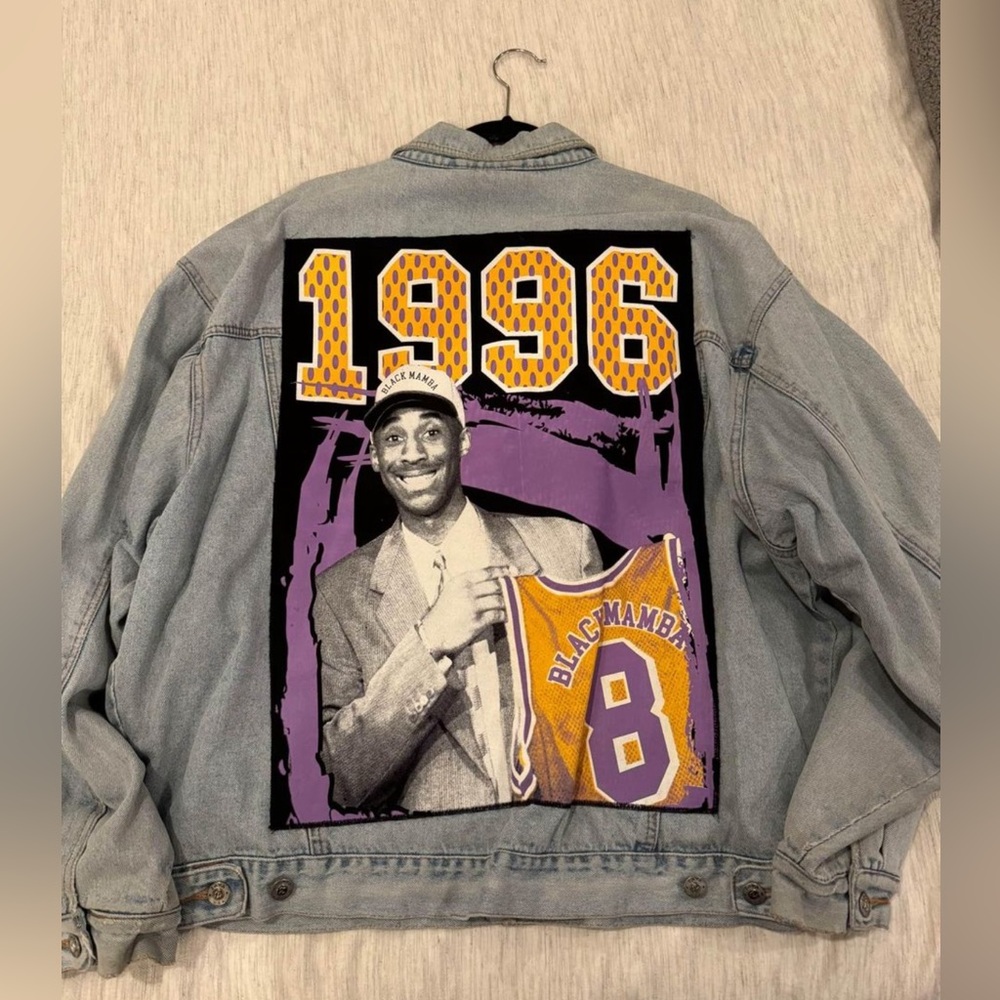 Oversized denim jacket